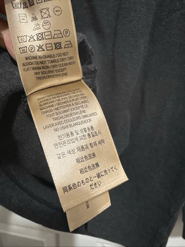 Burberry men’s pique-polo long sleeve shirt Large - photo 4