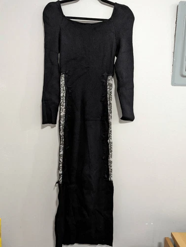 Venus lace detail sweater dress size M - photo 5