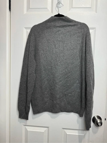 Brooks Brother’s pure cashmere half zip sweater Medium - photo 2