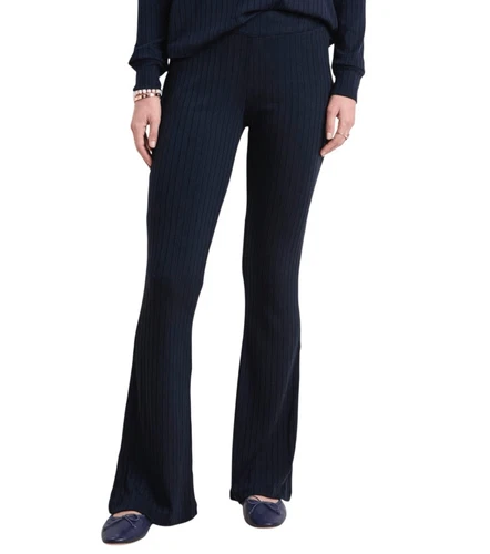 Vineyard Vines ribbed dreamcloth flare leg navy pants XXS