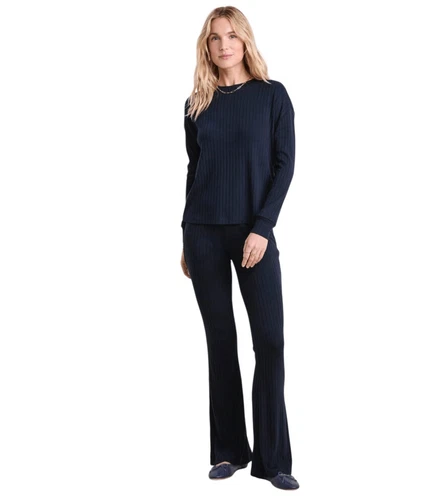 Vineyard Vines ribbed dreamcloth flare leg navy pants XXS - photo 2