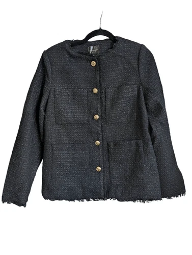 Line & Dot Melody Jacket tweed black Medium - photo 3