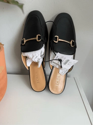 J.Crew slip-on loafer mules 39.5
