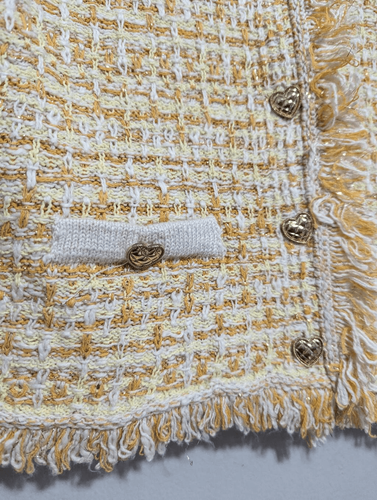 Mango pocket tweed cardigan Small - photo 4