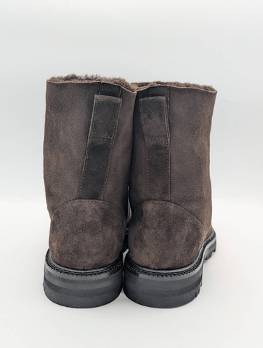 Manolo Blahnik Tomosa dark brown suede boots EU 39 - photo 4
