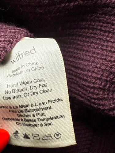Aritzia wilfred palmier wool sweater top L - photo 4