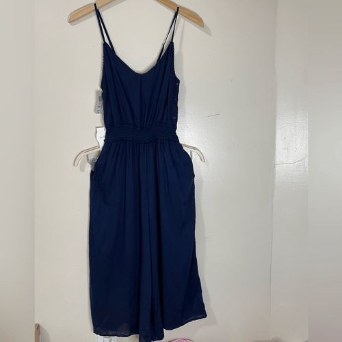 Aritzia Wilfred Irene Navy Jumpsuit Size xxs - photo 3