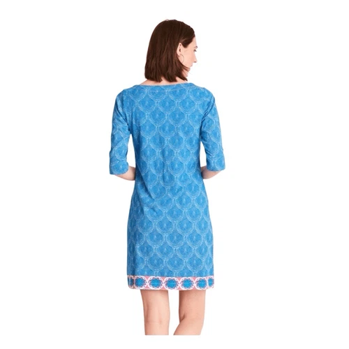 Hatley lucy scallop print dress size large - photo 2