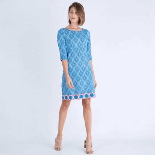 Hatley lucy scallop print dress size large - photo 3