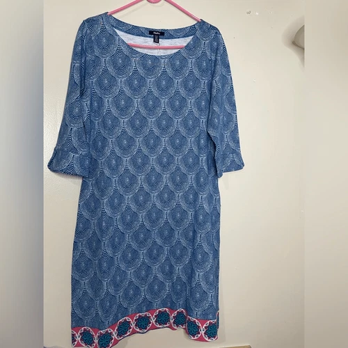 Hatley lucy scallop print dress size large - photo 4