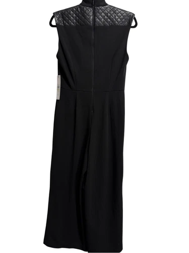 Calvin Klein mock neck leather shoulder jumpsuit 4 - photo 5