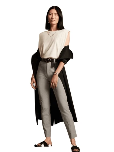 Banana Republic high rise sloan gray pants 0