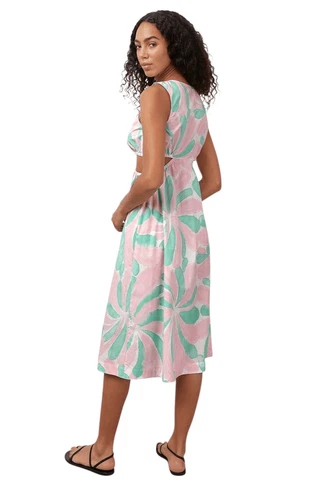Rails rizo cutout candy mint midi dress M - photo 2