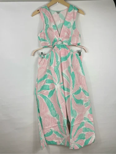 Rails rizo cutout candy mint midi dress M - photo 3