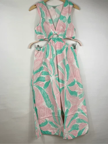 Rails rizo cutout candy mint midi dress M - photo 4