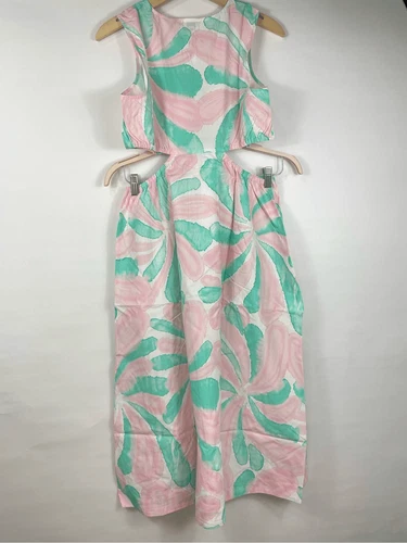 Rails rizo cutout candy mint midi dress M - photo 5