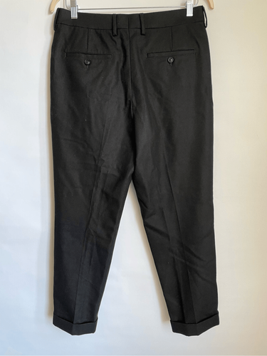 AMI PARIS Men's Turn-up Hem Wool Trousers Size 40/M - photo 4