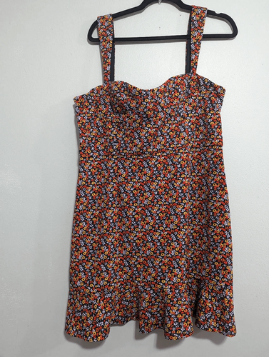 Anthropologie Hutch Ditsy floral corset mini dress size XL NEW - photo 3