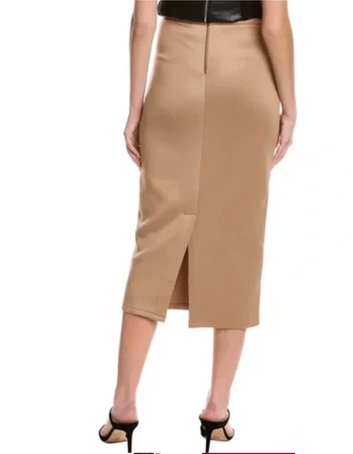 Gracia taupe midi pencil skirt size Small - photo 2