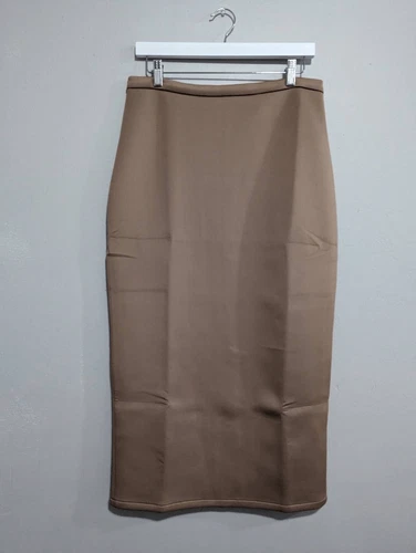 Gracia taupe midi pencil skirt size Small - photo 4