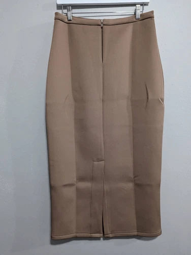 Gracia taupe midi pencil skirt size Small - photo 5