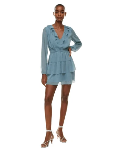 Aritzia Little Moon lido dress in blueprint Medium