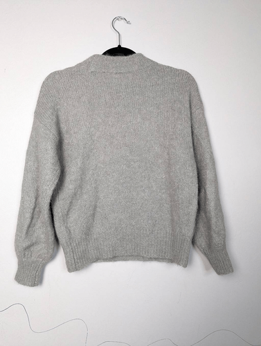 Y.A.S crew neck alpaca blend sweater Medium - photo 2