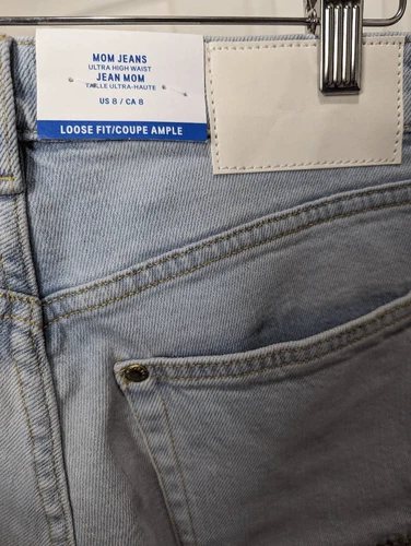 H&M Ultra high waist mom jeans Size 8 - photo 3