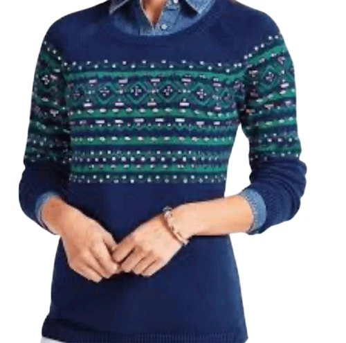 Talbots lambswool blend sweater Large Petite