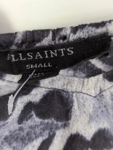 AllSaints Essie ambient dress leopard print pale Small - photo 4