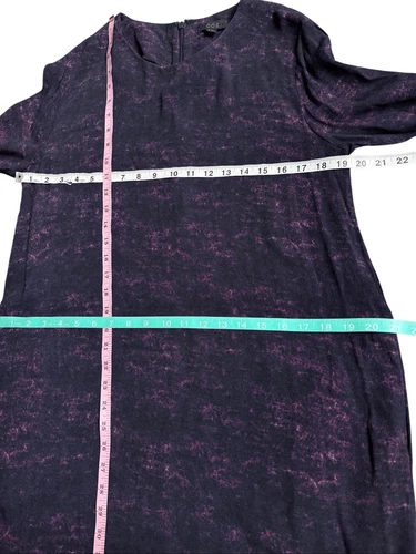 Cos long sleeve marble print dress US 12 - photo 4
