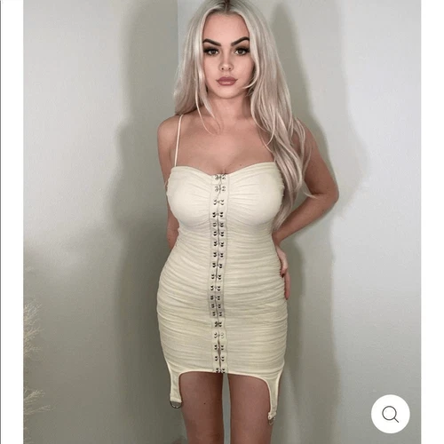 Privy Carla midi dress Small
