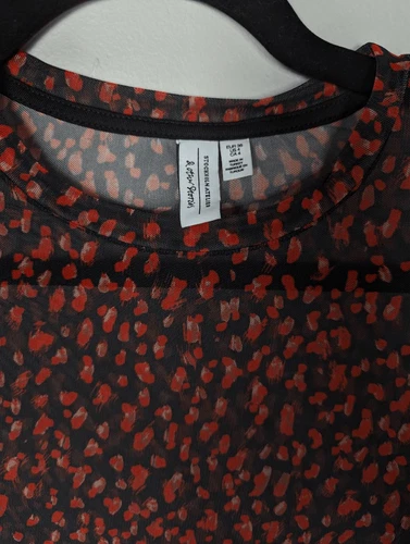 & Other Stories mesh long sleeve top US 4 - photo 2