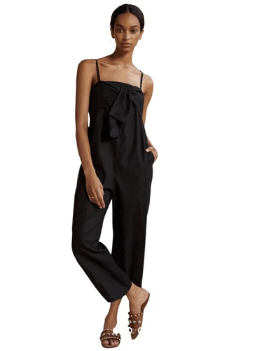 Hutch Anthropologie breezy bow-tie jumpsuit size xs