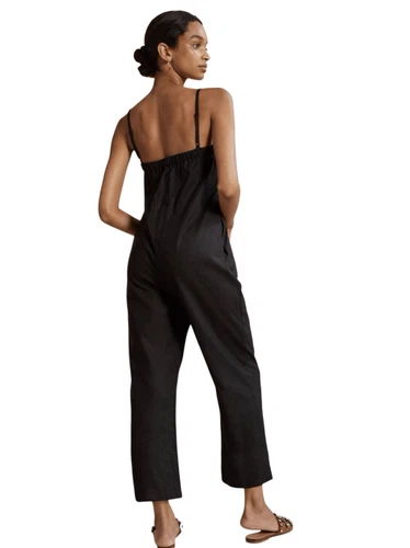 Hutch Anthropologie breezy bow-tie jumpsuit size xs - photo 2