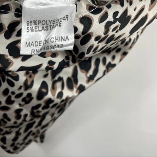 Princess Polly yates satin leopard mini skirt 4 - photo 5