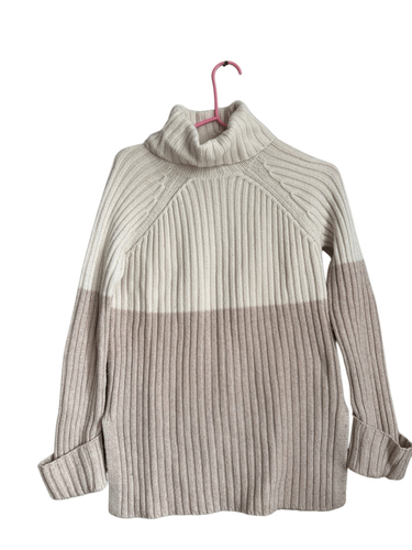 Intermix wool & cashmere knit turtleneck sweater Small
