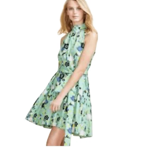 Pear by Lela Rose halter floral dress size XS