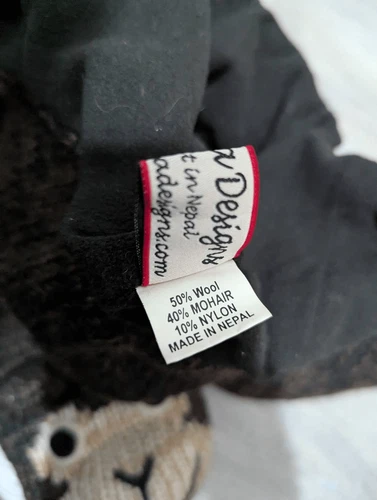 Nirvana Designs kid's monkey hat scarf wool and Mohair - photo 4