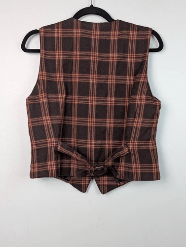 Charter Club x Chelsea Campbell wool waistcoat size 10 - photo 3