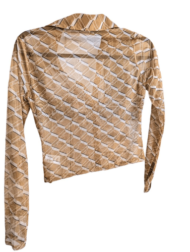 ASTR The Label lamora mesh top Small - photo 2