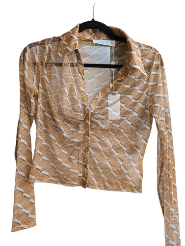 ASTR The Label lamora mesh top Small - photo 3