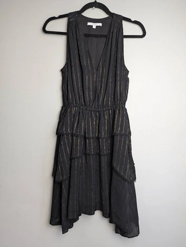 Derek Lam 10 Crosby Jackie black/gold dress size 00 - photo 2