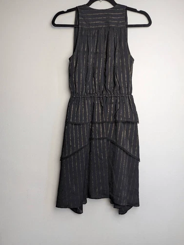 Derek Lam 10 Crosby Jackie black/gold dress size 00 - photo 3