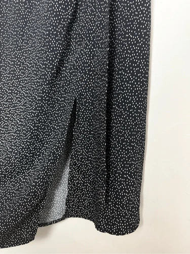Laundry by Shelli segal dot d-ring asymmetrical midi skirt Small - photo 2