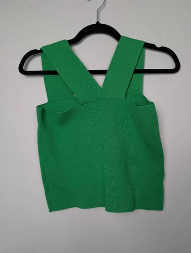 House of Harlow 1960 x Revolve green knit crop top Small - photo 2