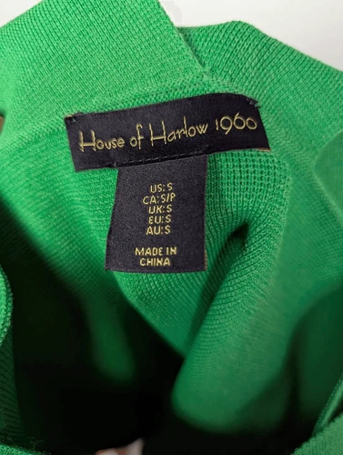 House of Harlow 1960 x Revolve green knit crop top Small - photo 3