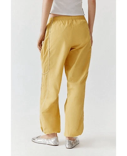 Urban Outfitters BDG Jess Nylon track pant yellow 3XL - photo 3
