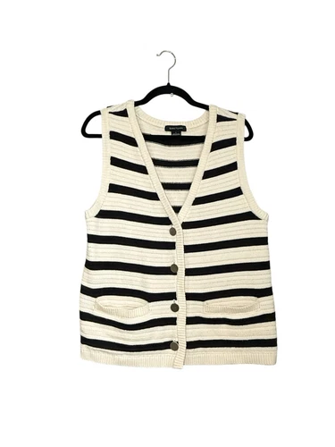 Sanctuary textured sweater vest Large