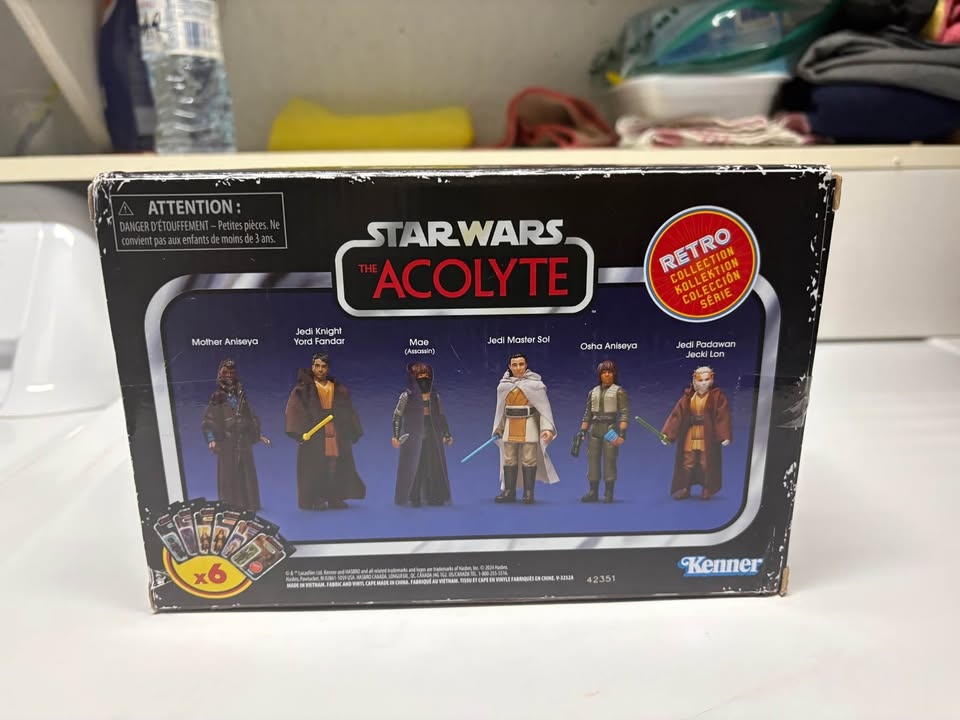 Star Wars The Acolyte 6-Figure Set (NEW) - photo 2